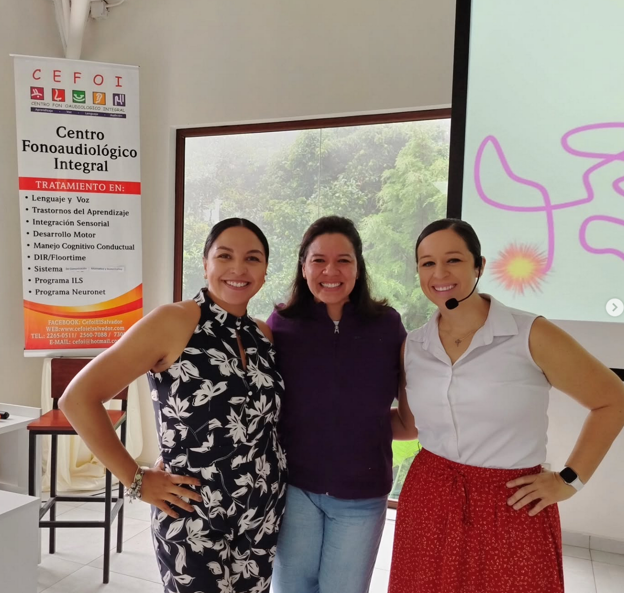 Beatriz de Ramírez en formación especializada — CEFOI